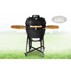 Start Grill Керамический гриль со стеклянным окошком, 57 см (22 дюйма), черный